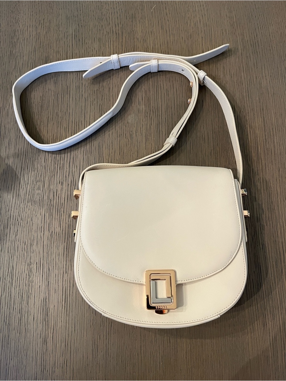 Luana Italy Marianne Saddlebag Crossbody